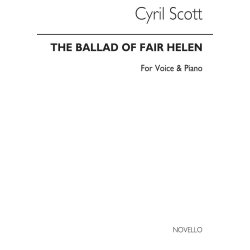 Scott: Ballad Of Fair Helen for Voice And Piano