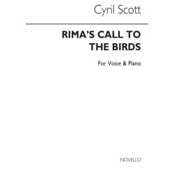 Scott: Rima's Call To The Birds for Voice And Piano