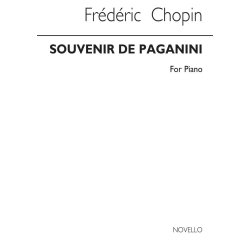 Chopin Souvenir De Paganini Piano