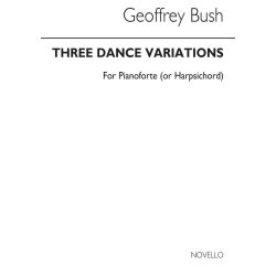Geoffrey Bush: Three Dance Variations for Piano Solo