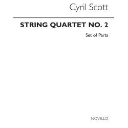 Scott: String Quartet No.2 (Parts)