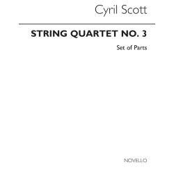 Scott: String Quartet No.3 (Parts)