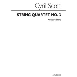 Scott: String Quartet No.3 (Score)