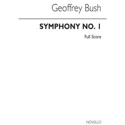 Geoffrey Bush: Symphony No.1 (Score)