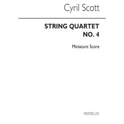 Scott: String Quartet No.4 (Score)