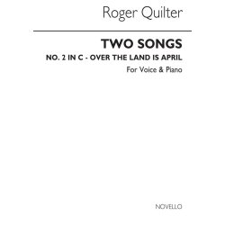 Quilter, R Two Song No.2 In C Voice/Piano