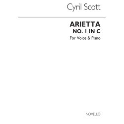 Scott: Arietta for Voice and Piano