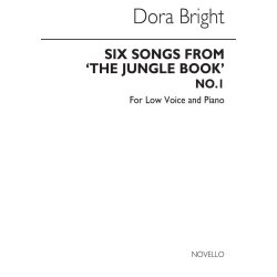 Bright, D Jungle Book Six Songs Low Voice And Piano