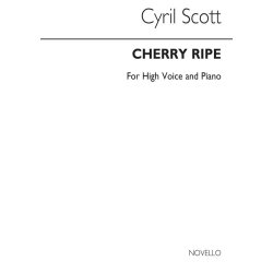 Cyril Scott: Cherry Ripe-high Voice/Piano