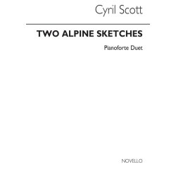 Cyril Scott: Two Alpine Sketches Op58 Piano Duet