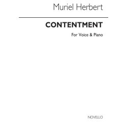 Herbert, M Contentment Low Voice And Piano (F Major)