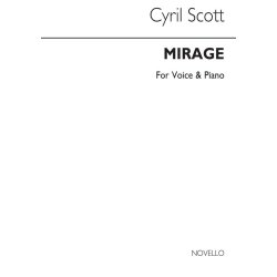 Cyril Scott: Mirage Op70 No.2 Voice/Piano