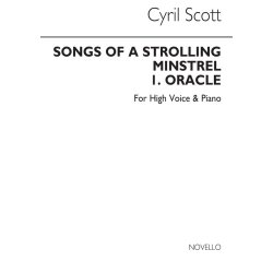 Cyril Scott: Oracle (Songs Of A Strolling Minstrel) - High Voice/Piano (Key-f)