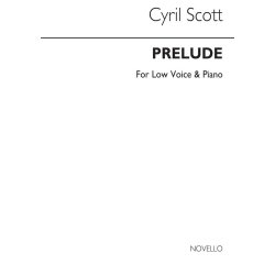 Cyril Scott: Prelude Op57 No.1-low Voice/Piano (Key-b Flat)