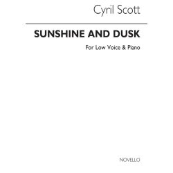 Cyril Scott: Sunshine And Dusk-low Voice/Piano