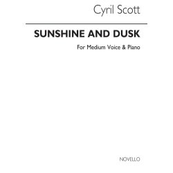 Cyril Scott: Sunshine And Dusk-medium Voice/Piano