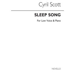 Cyril Scott: Sleep Song-low Voice/Piano (Key-d Minor)