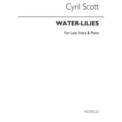 Cyril Scott: Water-lilies-low Voice/Piano (Key-c)