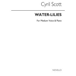 Cyril Scott: Water-lilies-medium Voice/Piano (Key-d Flat)