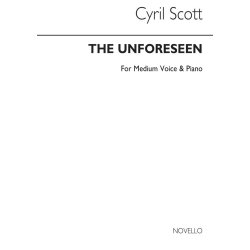 Cyril Scott: The Unforeseen Op74 No.3-medium Voice/Piano (Key-c)