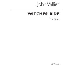 VALLIER JOHN WITCHES' RIDE PIANO BOOK