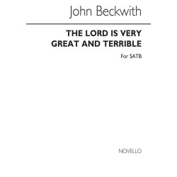 Beckwith, Jc The Lord Is Very Great And Terrible Satb