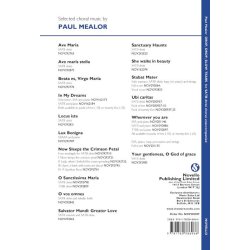 Paul Mealor: Drop, Drop, Slow Tears