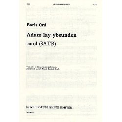 Boris Ord: Adam Lay Ybounden