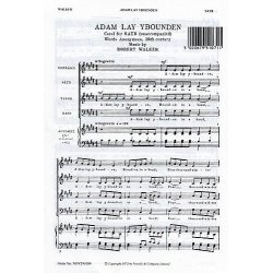 Robert Walker: Adam Lay Y Bounden