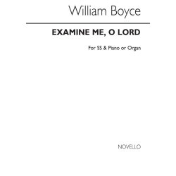 William Boyce: Examine Me, O Lord