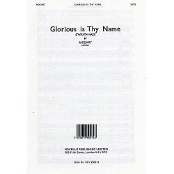 Mozart: Glorious Is Thy Name Mass No.12
