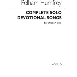 Pelham Humfrey: Complete Solo Devotional Songs