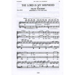 Franz Schubert: The Lord Is My Shepherd For SS