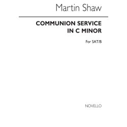 Martin Shaw: Communion Service In C Min