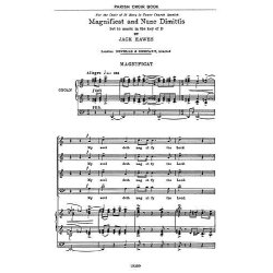 Jack Hawes: Magnificat And Nunc Dimittis In D (SATB)