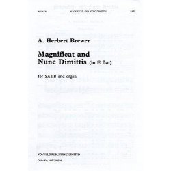 A. Herbert Brewer: Magnificat And Nunc Dimittis In E Flat
