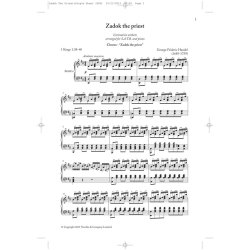 G.F. Handel: Zadok The Priest (New Engraving)