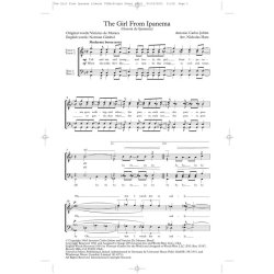 Antonio Carlos Jobim: The Girl From Ipanema (Novello Barbershop)