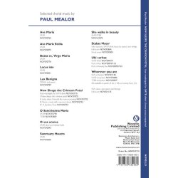 Paul Mealor: Now Sleeps The Crimson Petal (Set Of Four Madrigals)