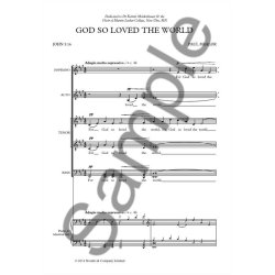 Paul Mealor: God So Loved The World (Vocal Score)