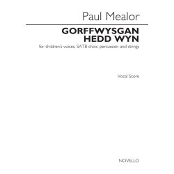 Paul Mealor: Gorffwysgan Hedd Wyn (Vocal Score)