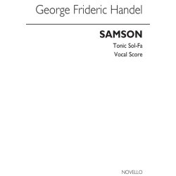 G.F. Handel: Samson - Vocal Score (Tonic Sol-Fa)