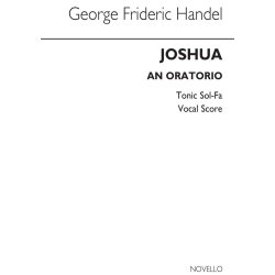 G.F. Handel: Joshua (Tonic Sol-Fa) (Vocal Score)