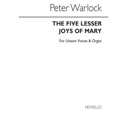 Warlock The Five Lesser Joys Satb/Org