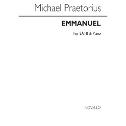 Michael Praetorius: Emmanuel Satb/Piano (English Version By Walter Emery)(E/L)