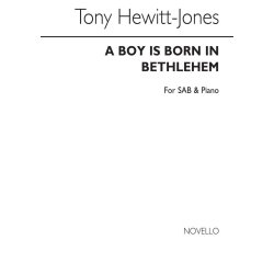 Hewitt-jones, T A Boy Is Born In Bethlehem Sab/Piano