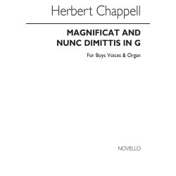 Herbert Chappell: Magnificat And Nunc Dimittis In G