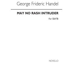 Handel May No Rush Intruder Ssatb (Nightingales Chorus)