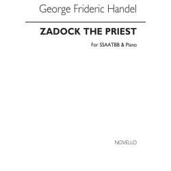 George Frideric Handel: Zadok The Priest (7-Part Ed. Edouard Silas)