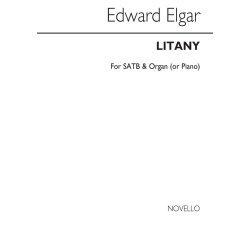 Elgar: Litany for SATB Chorus with Organ or Piano acc.
